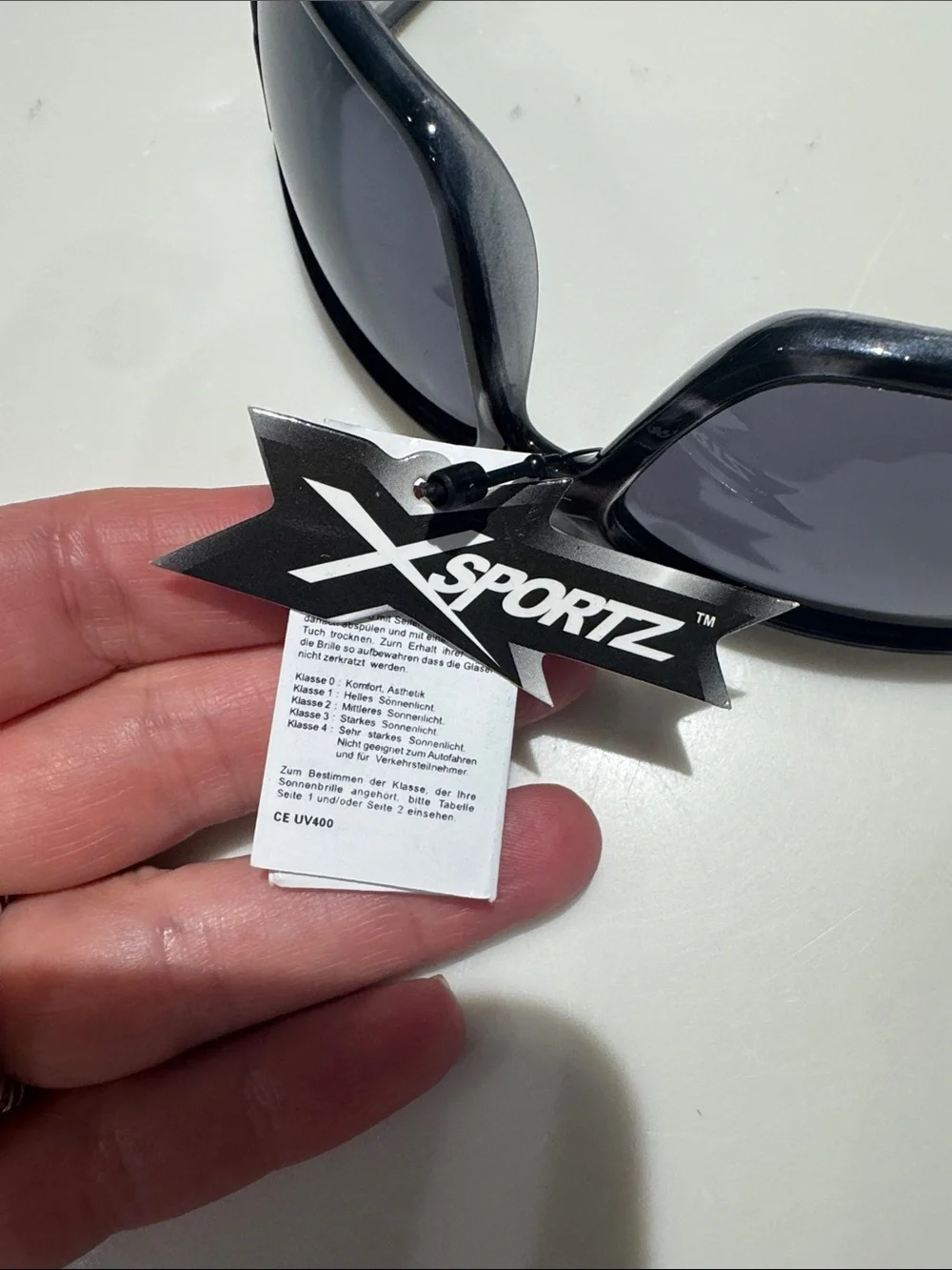 Men's Black Sunglasses with Protective Case